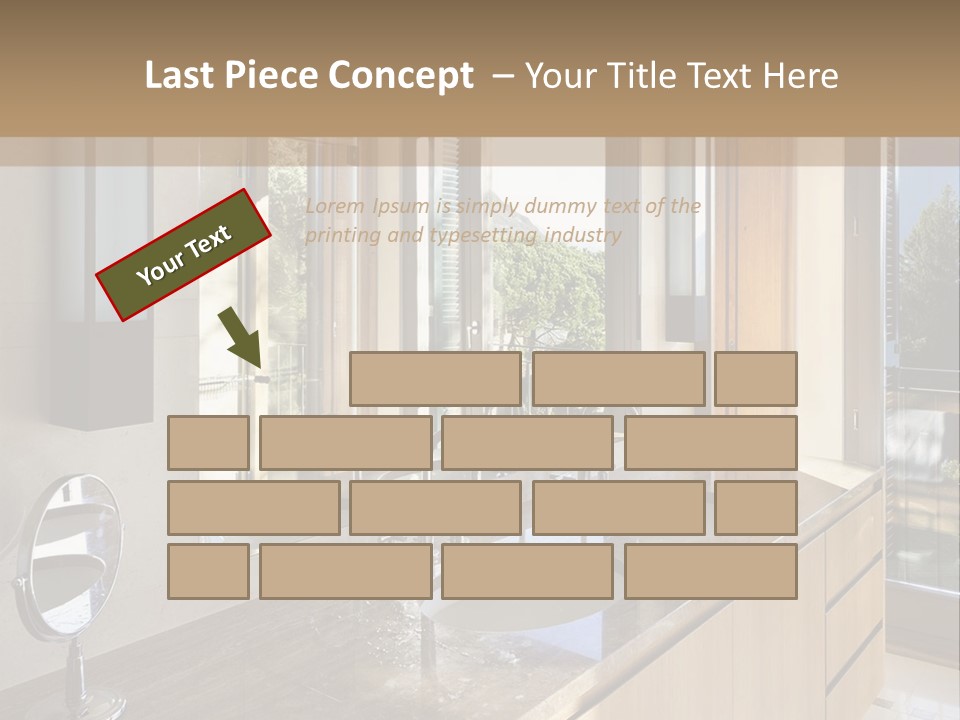 Wellness Mother Water PowerPoint Template