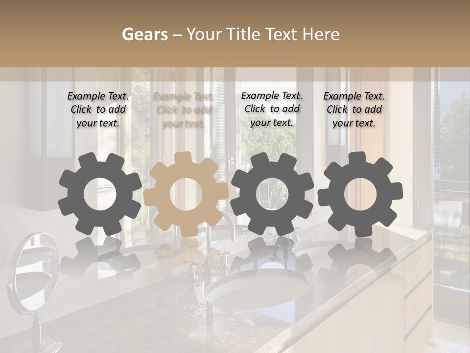 Wellness Mother Water PowerPoint Template