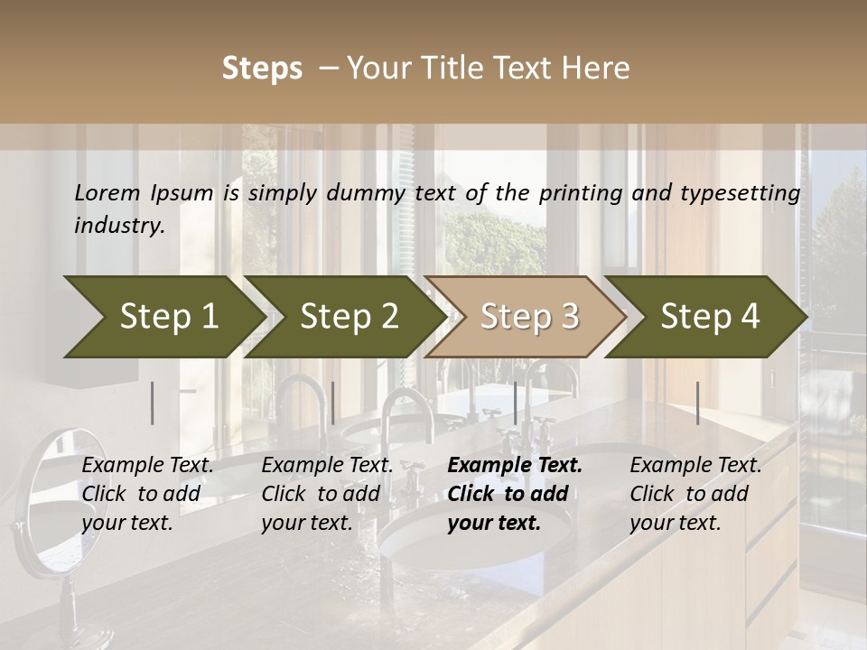 Wellness Mother Water PowerPoint Template