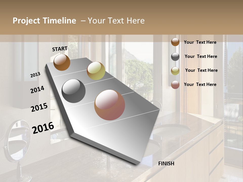 Wellness Mother Water PowerPoint Template