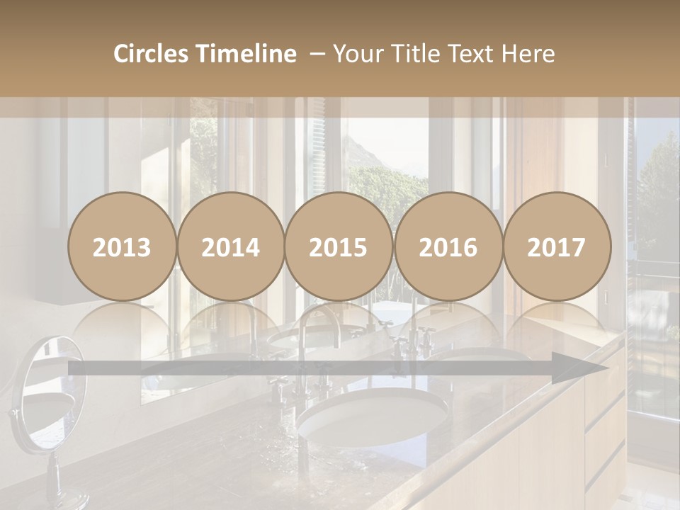 Wellness Mother Water PowerPoint Template