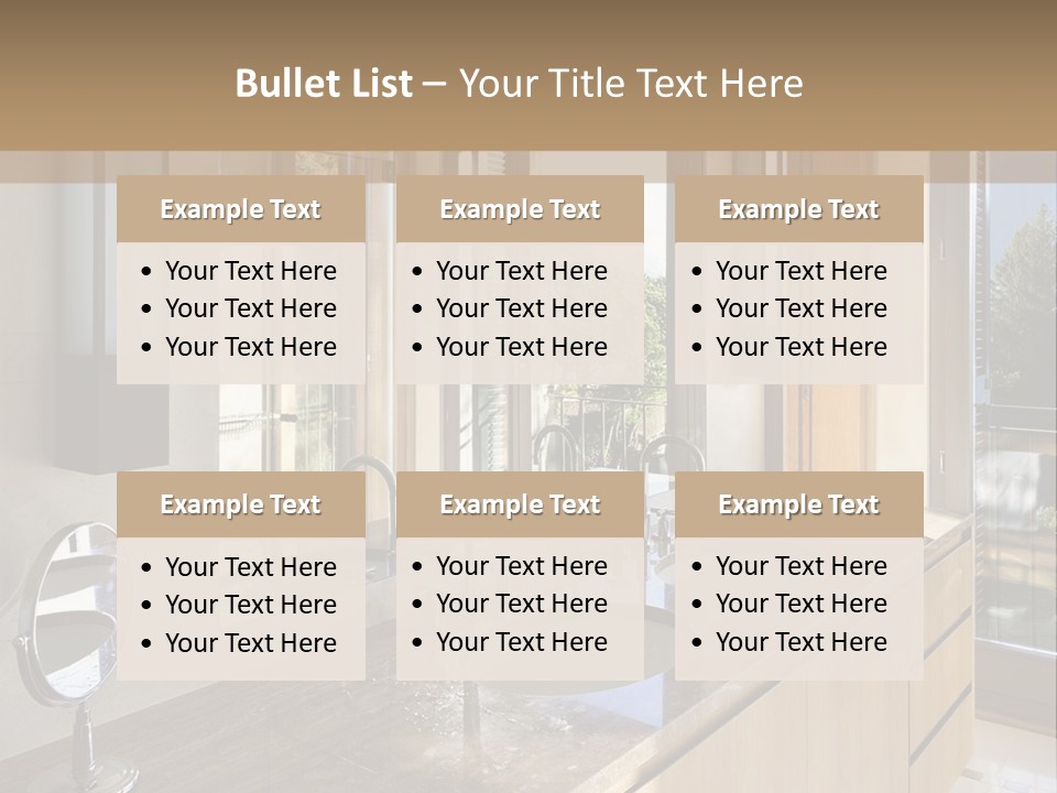 Wellness Mother Water PowerPoint Template