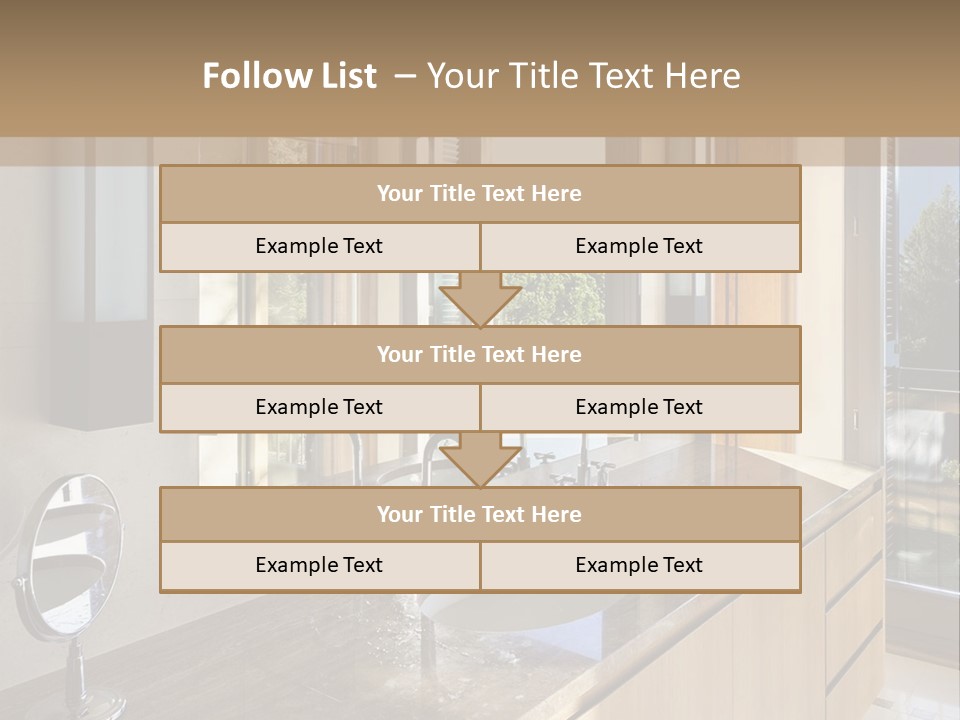 Wellness Mother Water PowerPoint Template