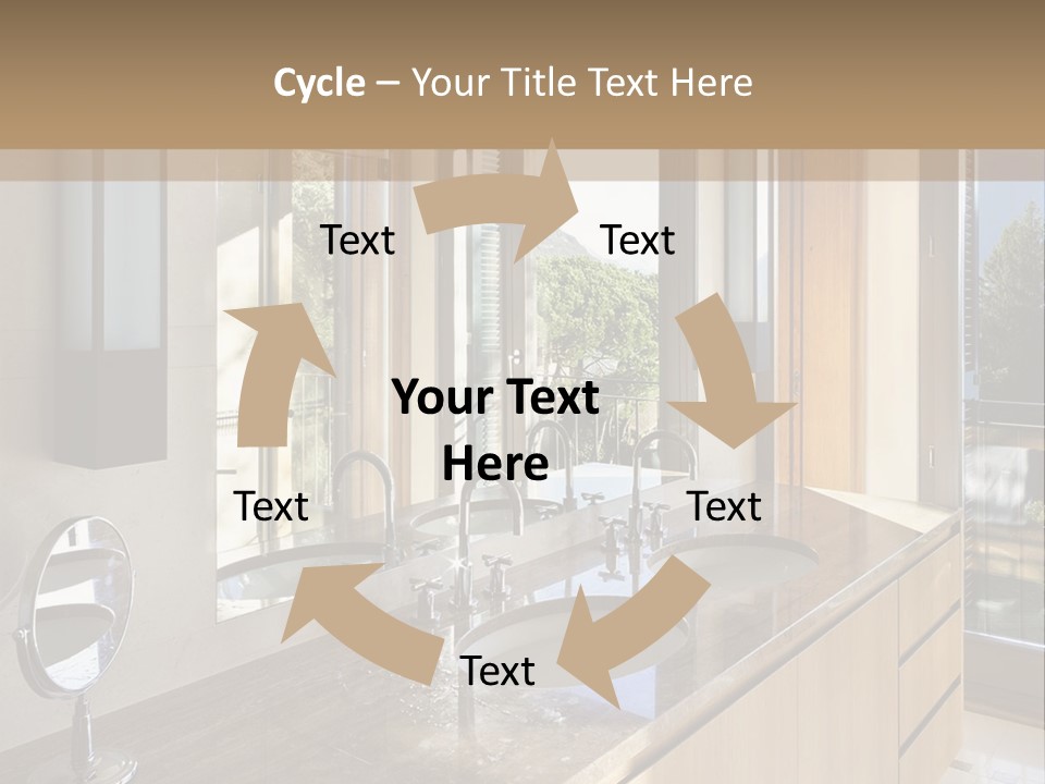 Wellness Mother Water PowerPoint Template