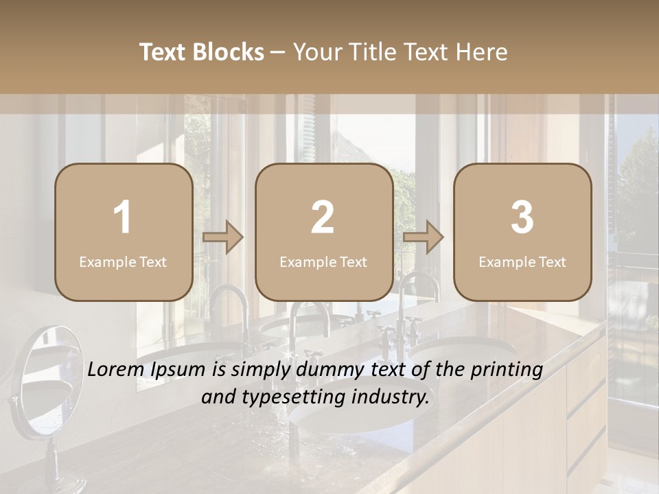 Wellness Mother Water PowerPoint Template