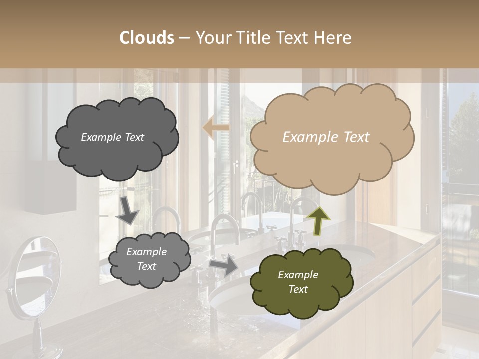 Wellness Mother Water PowerPoint Template