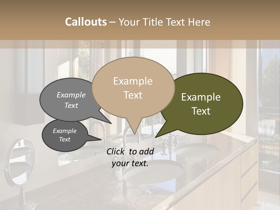 Wellness Mother Water PowerPoint Template