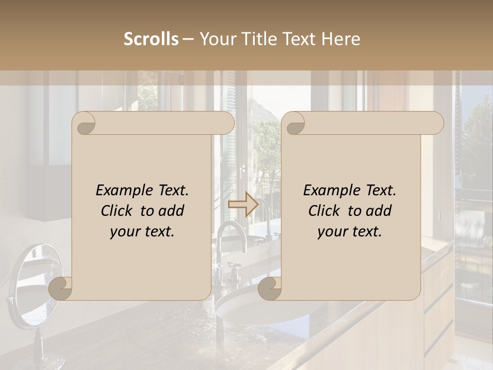Wellness Mother Water PowerPoint Template