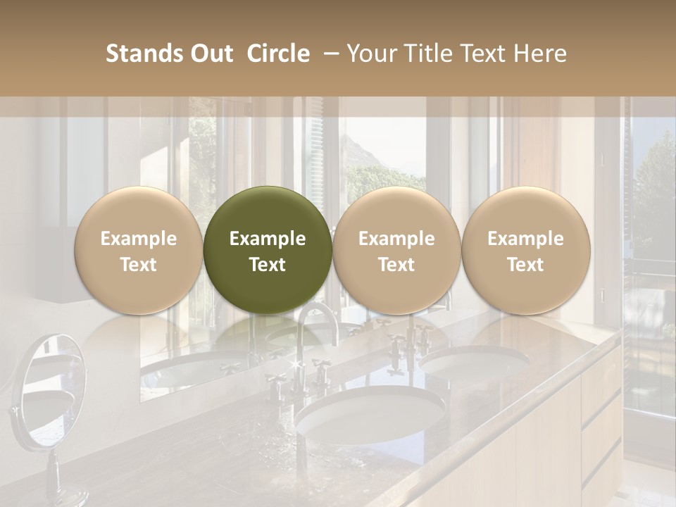 Wellness Mother Water PowerPoint Template