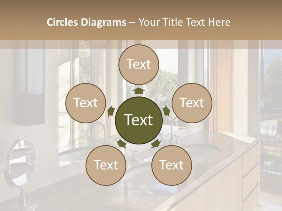 Wellness Mother Water PowerPoint Template