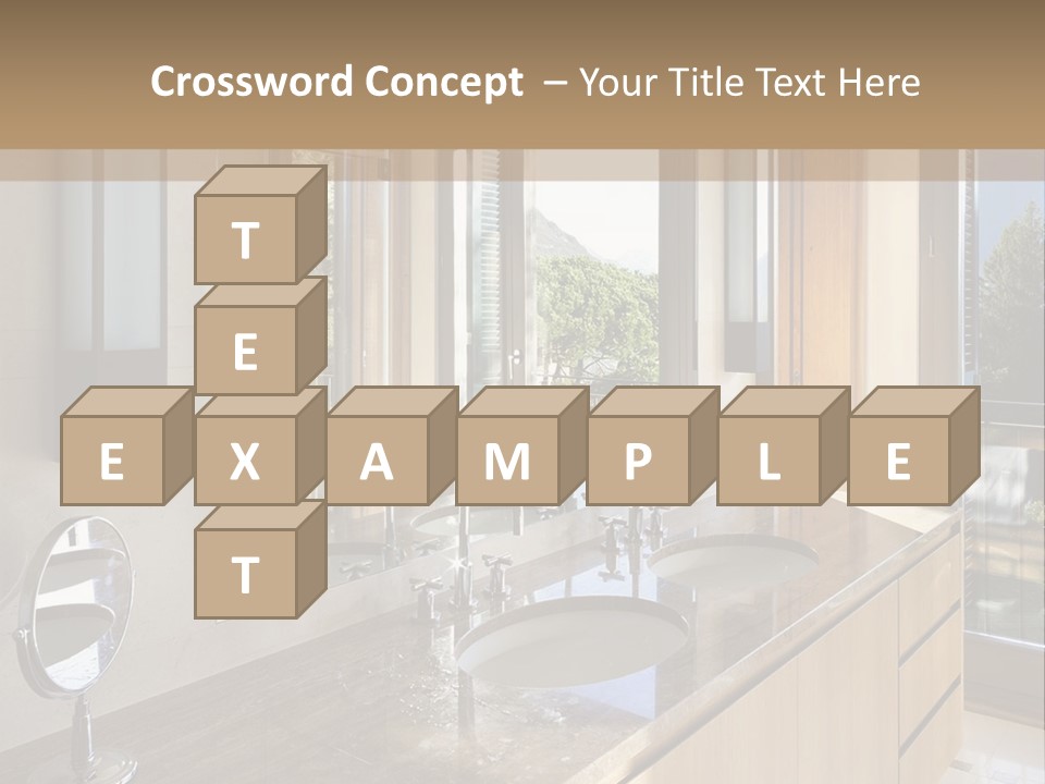 Wellness Mother Water PowerPoint Template