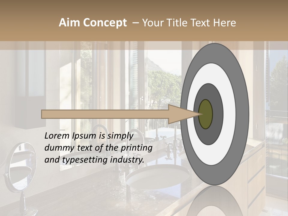 Wellness Mother Water PowerPoint Template