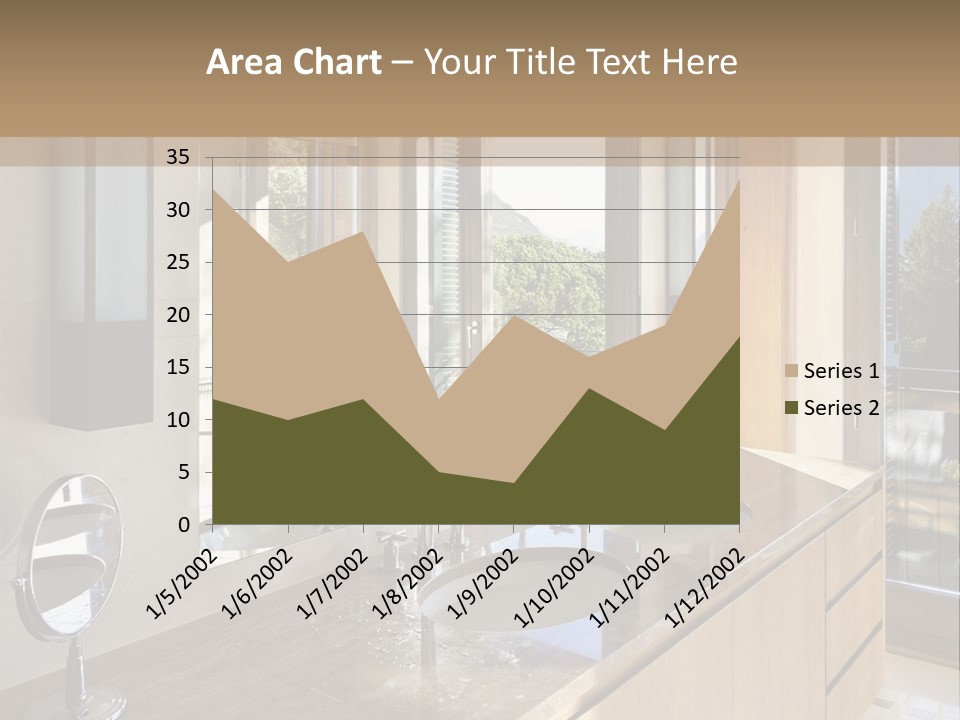 Wellness Mother Water PowerPoint Template