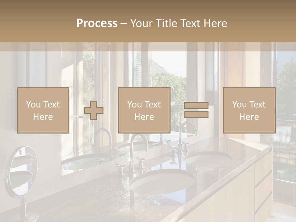 Wellness Mother Water PowerPoint Template