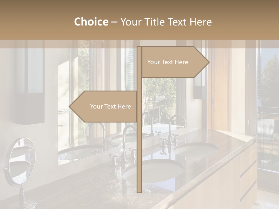 Wellness Mother Water PowerPoint Template
