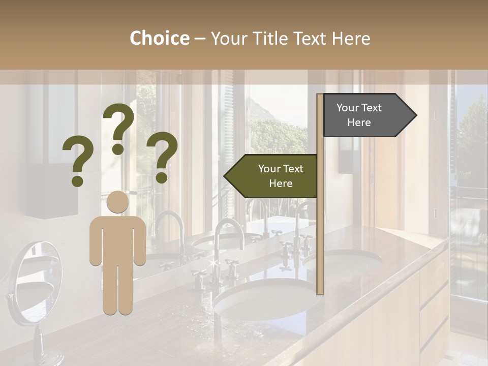 Wellness Mother Water PowerPoint Template