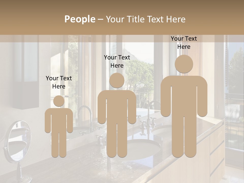 Wellness Mother Water PowerPoint Template