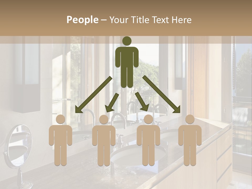 Wellness Mother Water PowerPoint Template