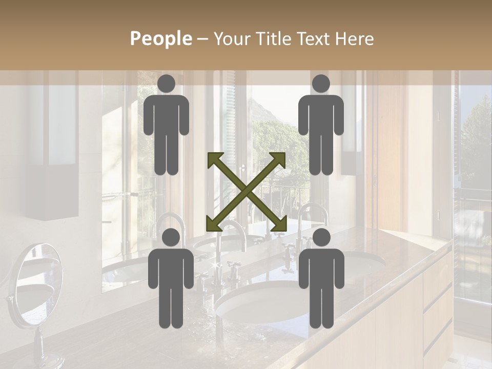 Wellness Mother Water PowerPoint Template