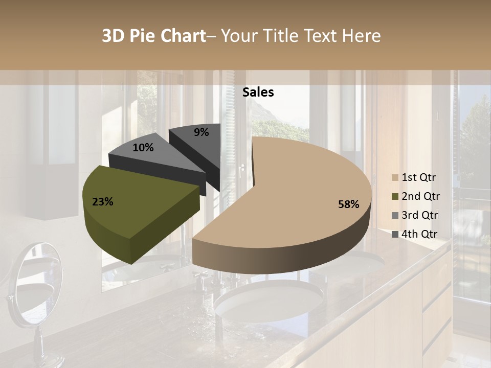 Wellness Mother Water PowerPoint Template