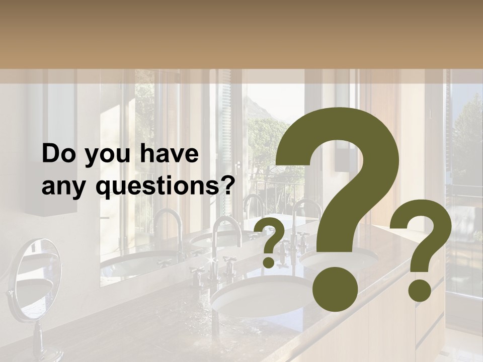 Wellness Mother Water PowerPoint Template