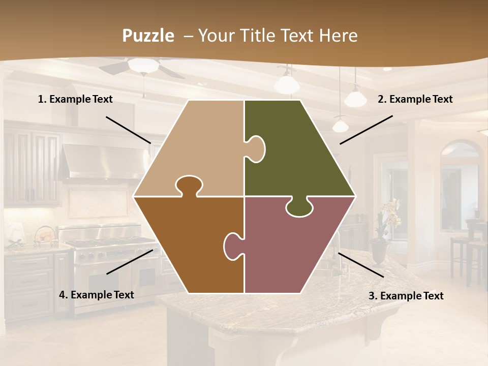 Calm Life Senior PowerPoint Template