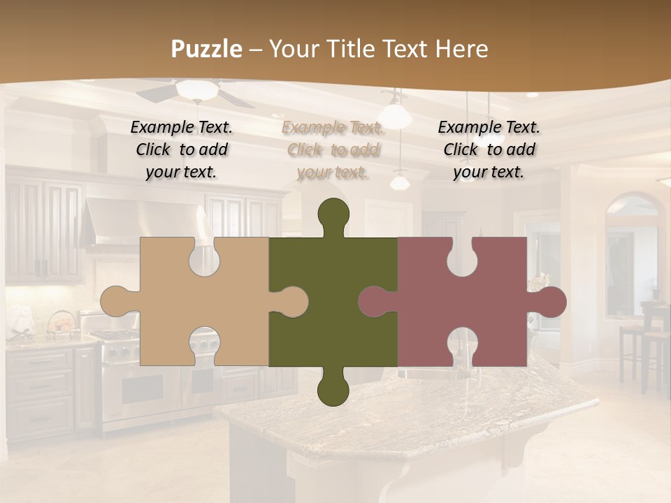 Calm Life Senior PowerPoint Template
