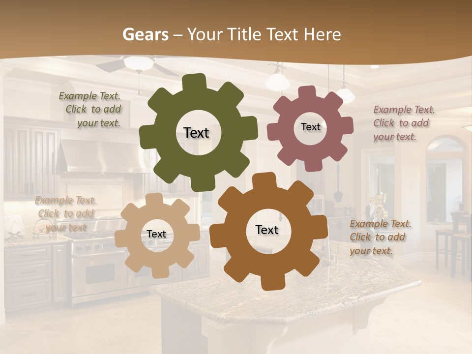 Calm Life Senior PowerPoint Template