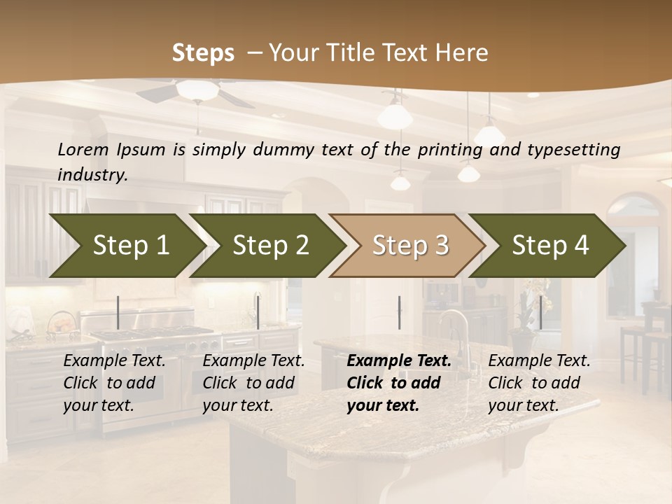 Calm Life Senior PowerPoint Template
