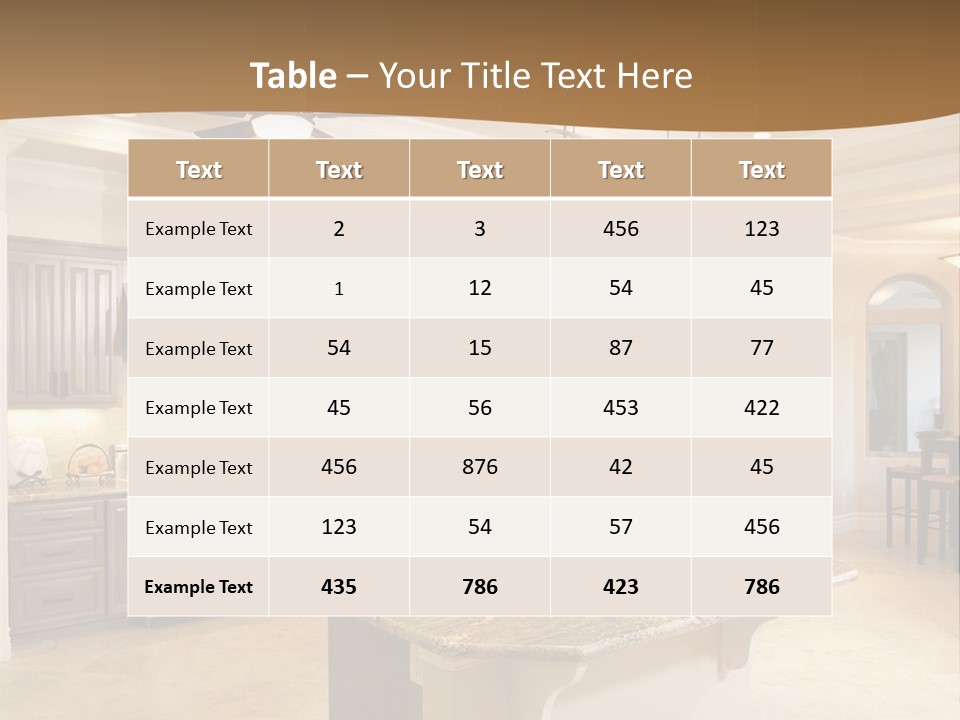 Calm Life Senior PowerPoint Template