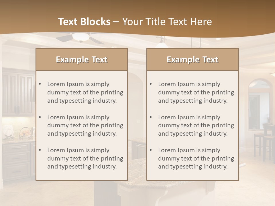Calm Life Senior PowerPoint Template