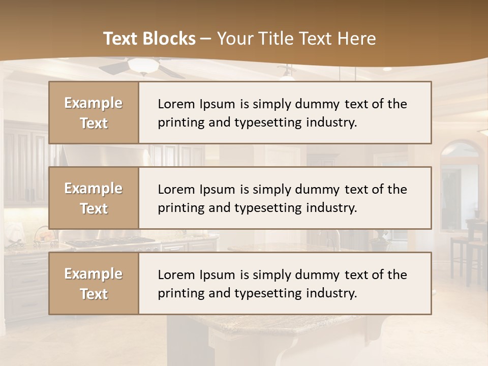 Calm Life Senior PowerPoint Template
