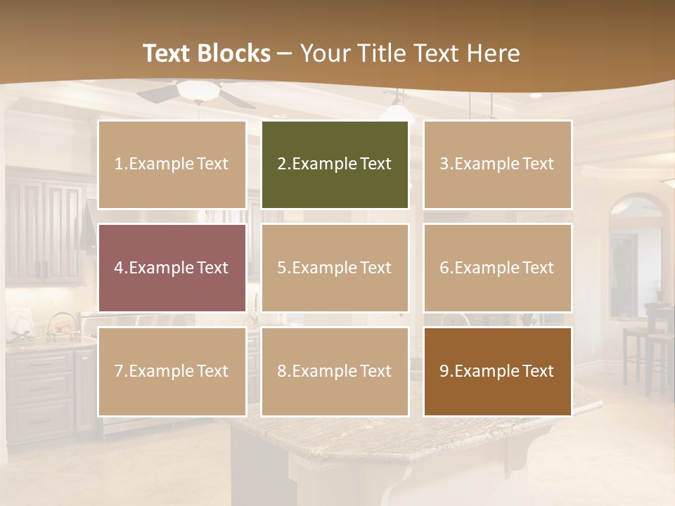 Calm Life Senior PowerPoint Template