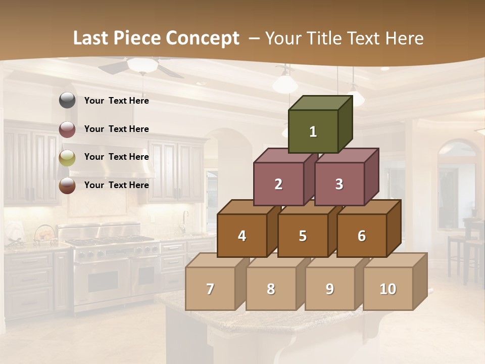 Calm Life Senior PowerPoint Template