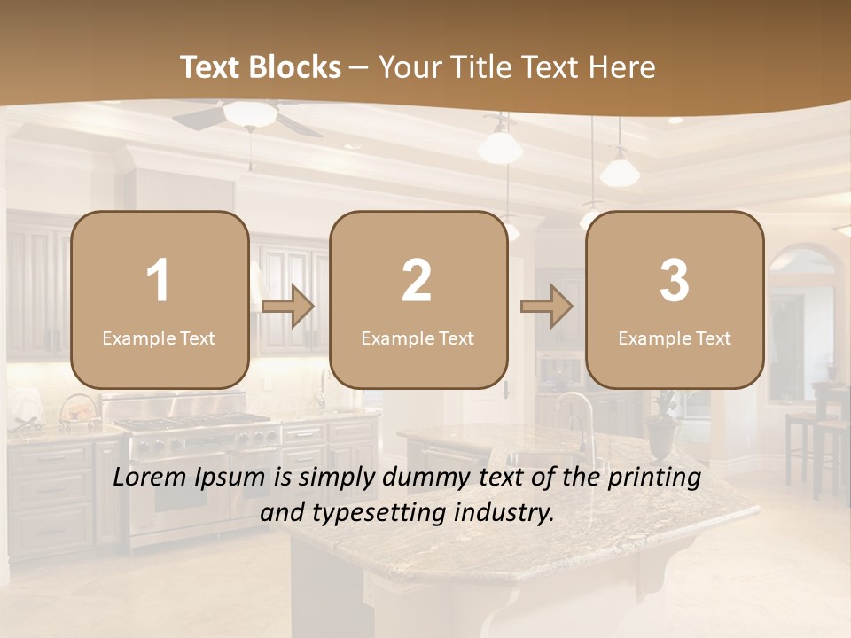 Calm Life Senior PowerPoint Template