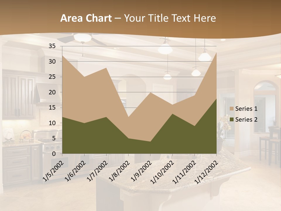 Calm Life Senior PowerPoint Template