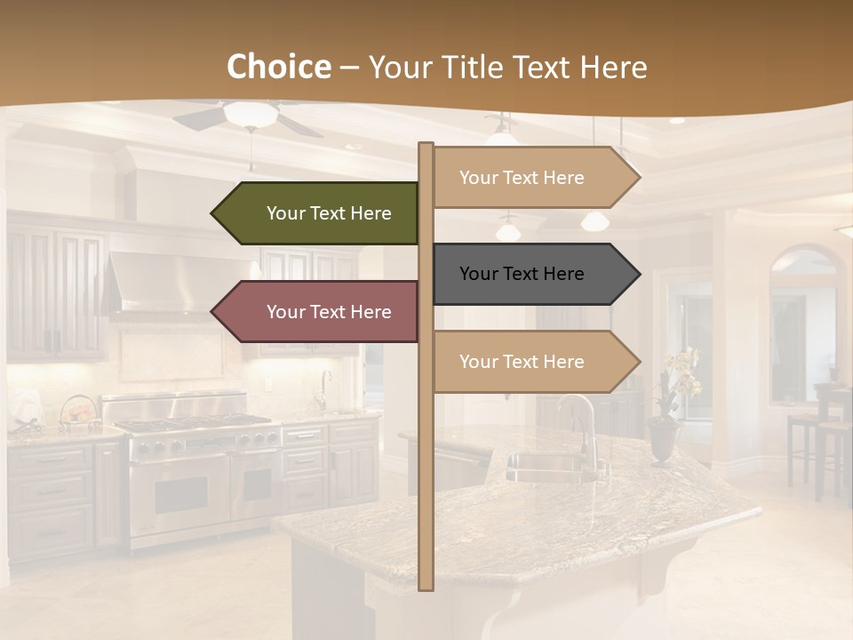 Calm Life Senior PowerPoint Template