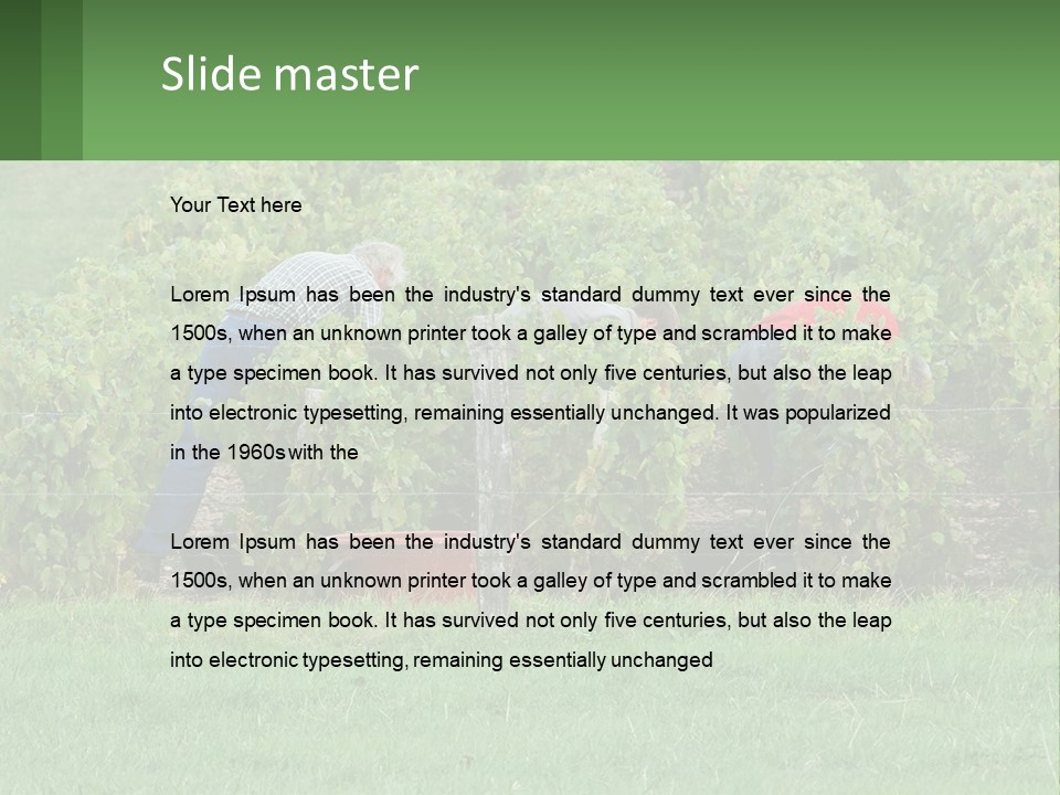 Parent Life Portrait PowerPoint Template