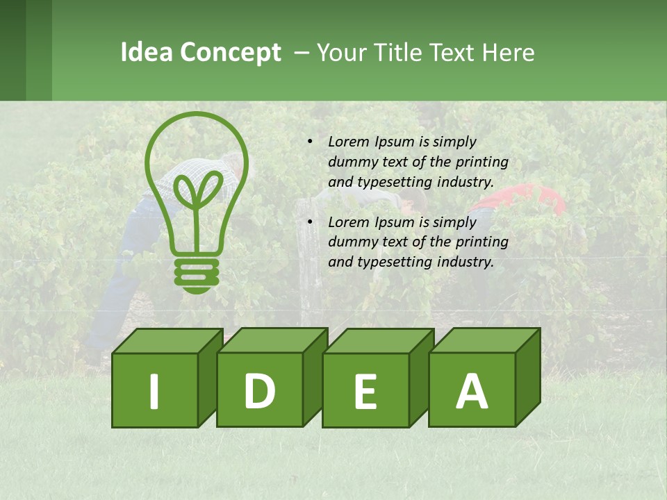 Parent Life Portrait PowerPoint Template