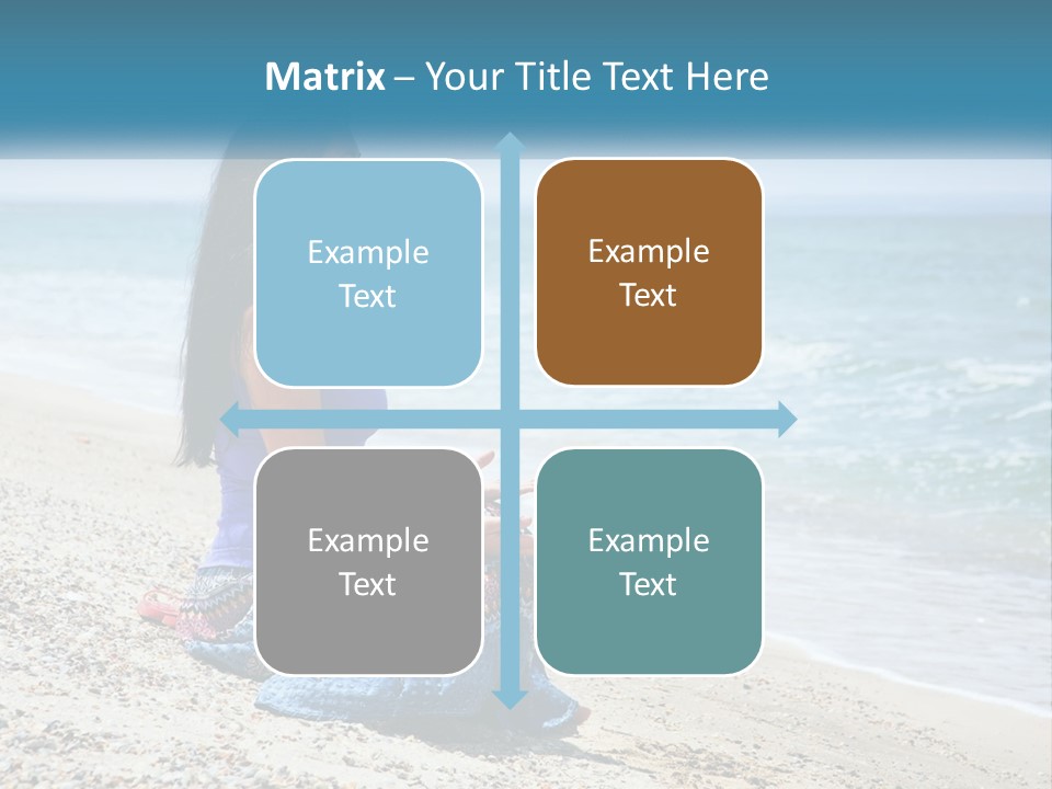 Standing Family Old PowerPoint Template