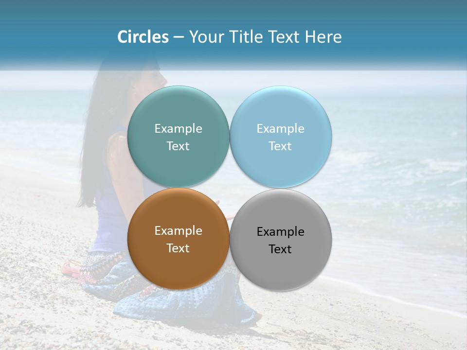 Standing Family Old PowerPoint Template