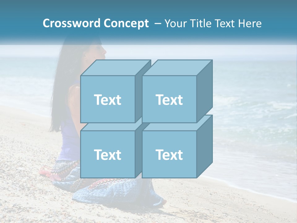 Standing Family Old PowerPoint Template