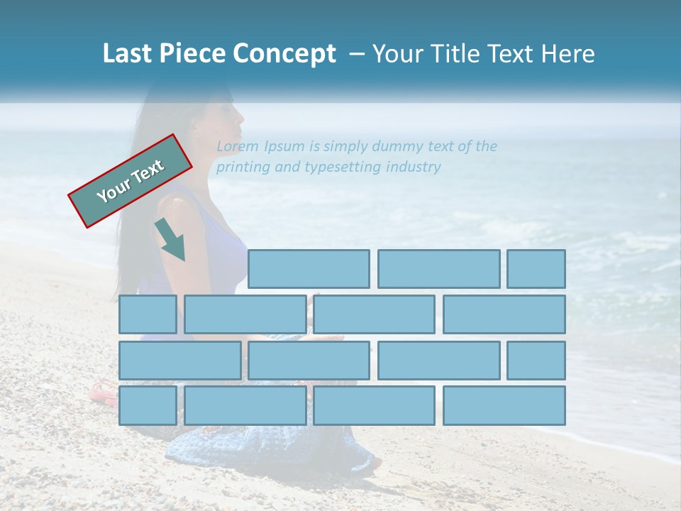 Standing Family Old PowerPoint Template