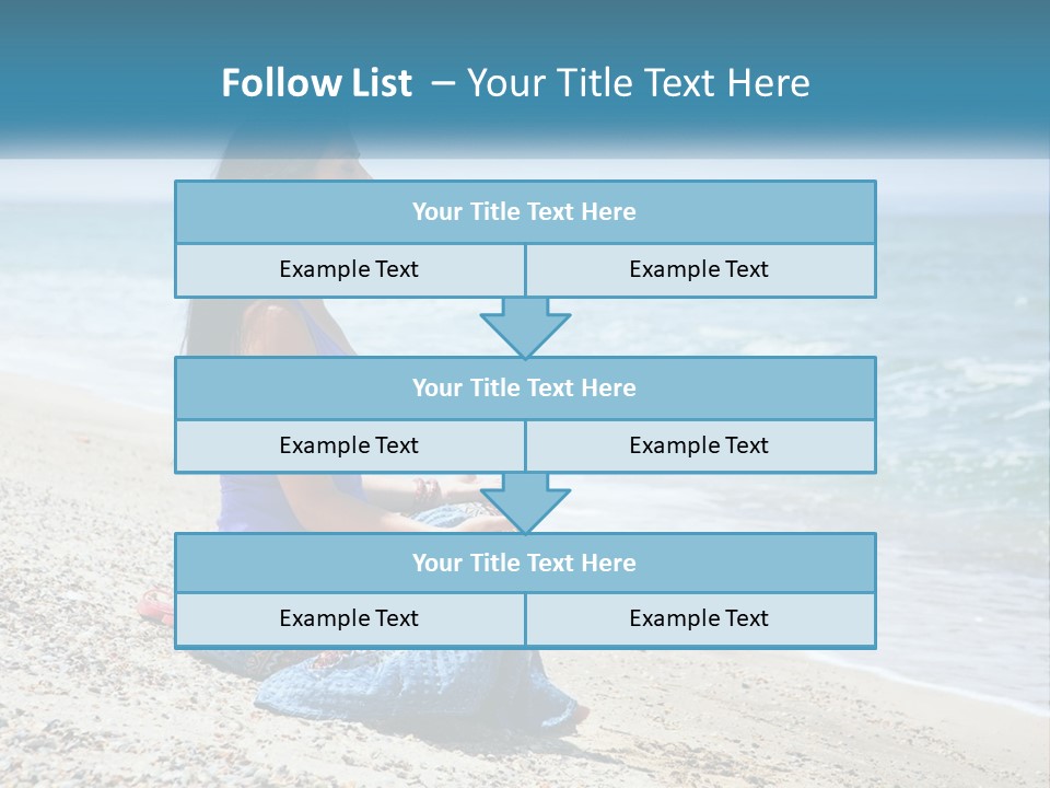 Standing Family Old PowerPoint Template