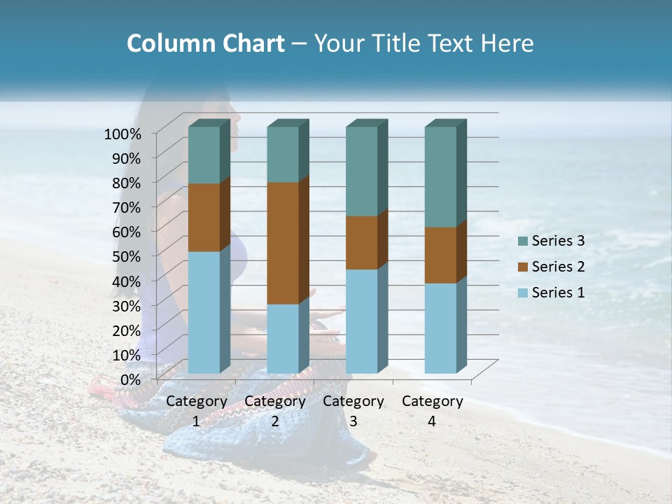 Standing Family Old PowerPoint Template