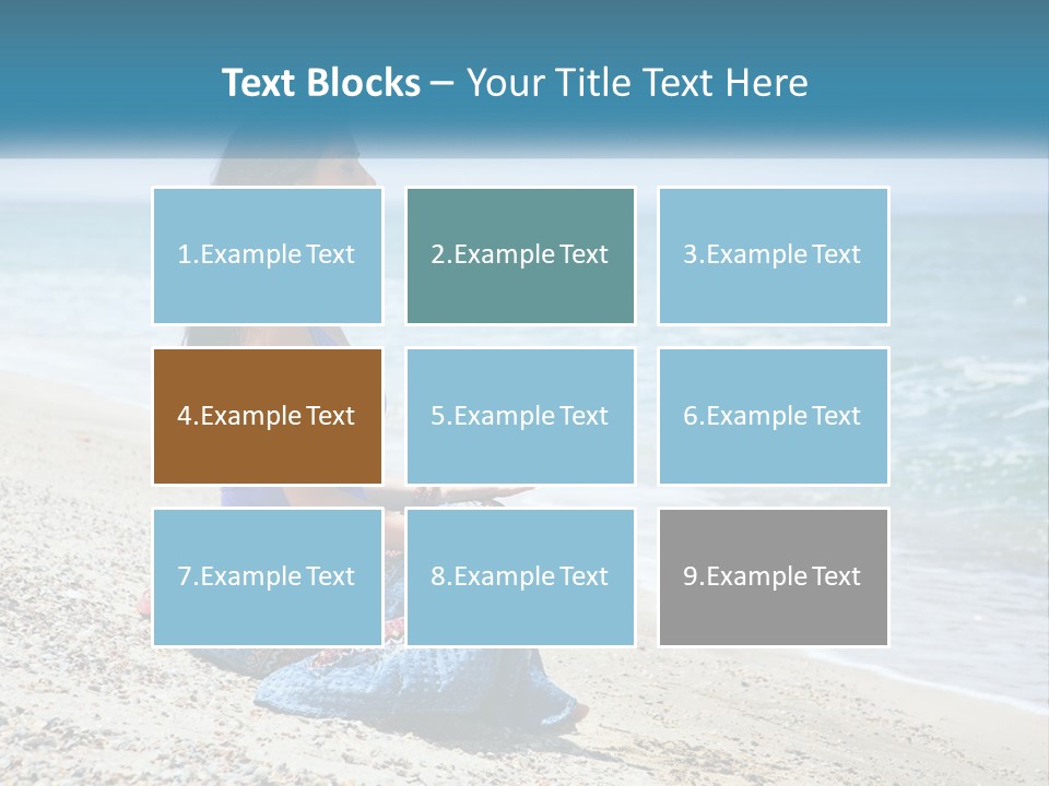 Standing Family Old PowerPoint Template