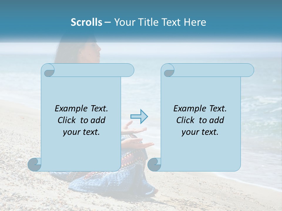 Standing Family Old PowerPoint Template