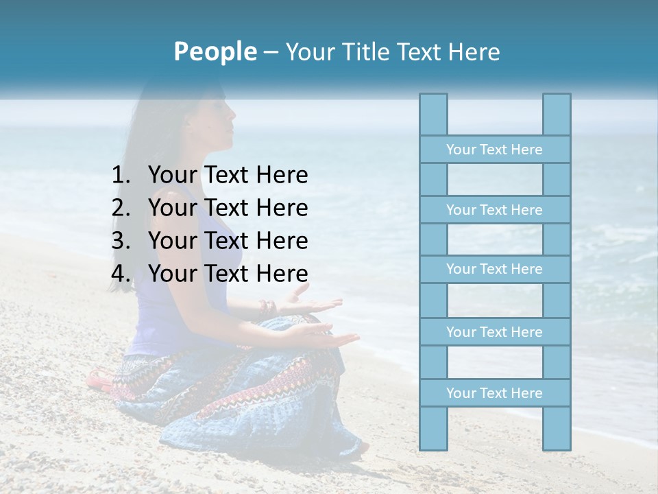 Standing Family Old PowerPoint Template
