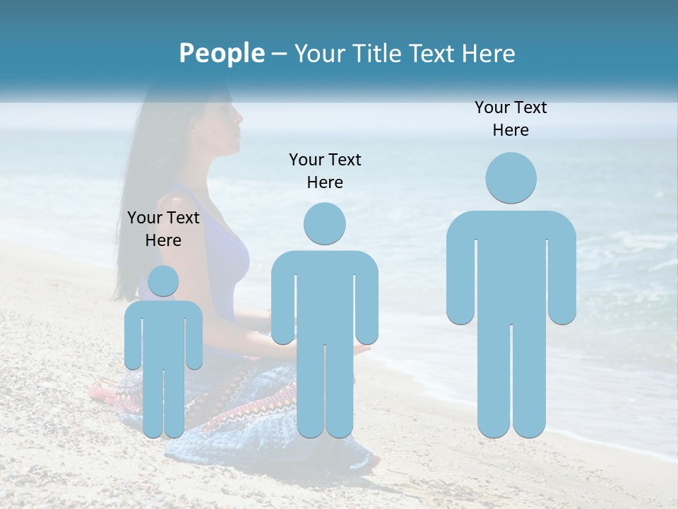 Standing Family Old PowerPoint Template