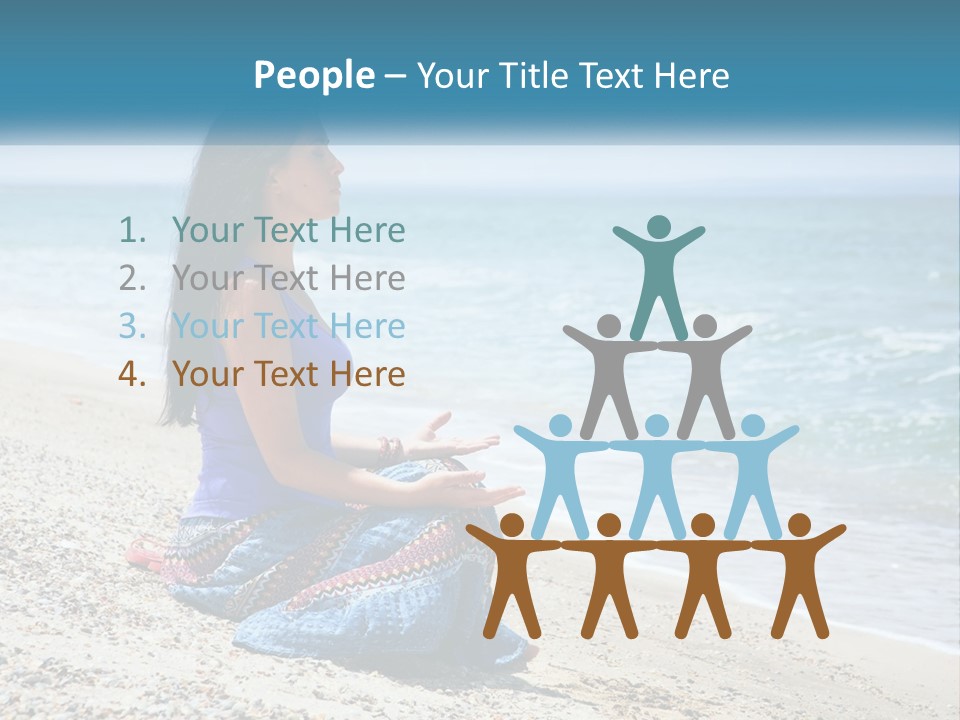 Standing Family Old PowerPoint Template